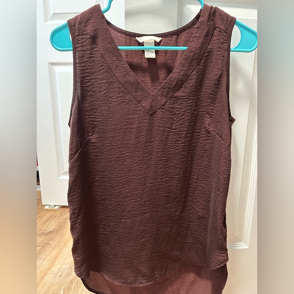 H&M Deep Purple Tank Top